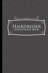 Book cover for Hairdresser Appointment Book