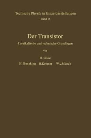 Cover of Der Transistor