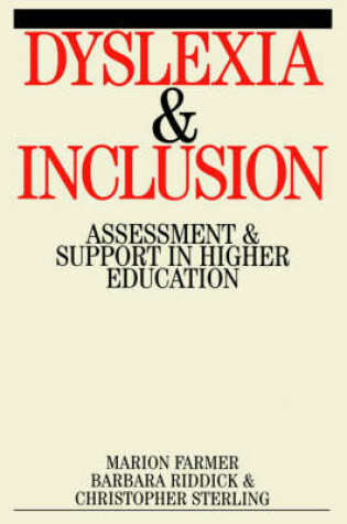 Cover of Dyslexia and Inclusion