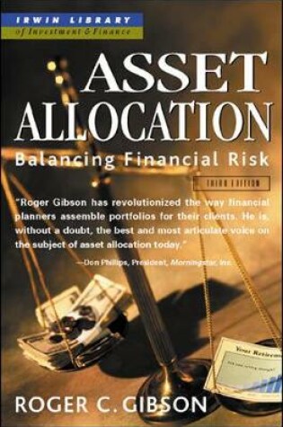 Cover of Asset Allocation: Balancing Financial Risk