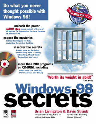 Book cover for Windows 98 Secrets