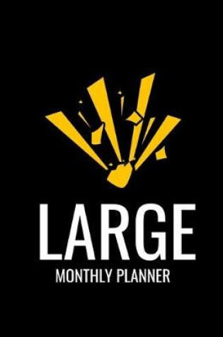 Cover of Large Monthly Planner