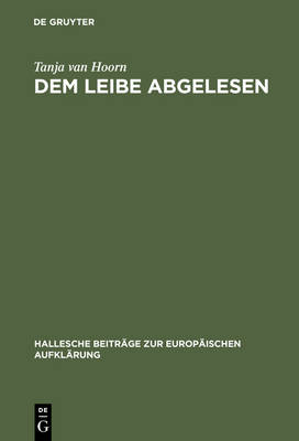 Book cover for Dem Leibe abgelesen