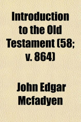 Cover of Introduction to the Old Testament (58; V. 864)