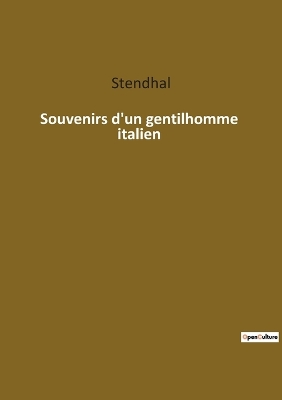 Book cover for Souvenirs d'un gentilhomme italien