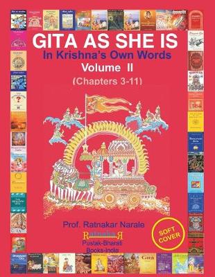 Book cover for Gita As She Is, In Krishna's Own Words, Book II