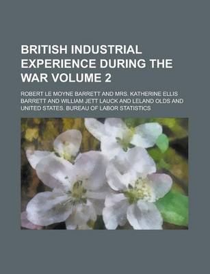 Book cover for British Industrial Experience During the War (Volume 2)