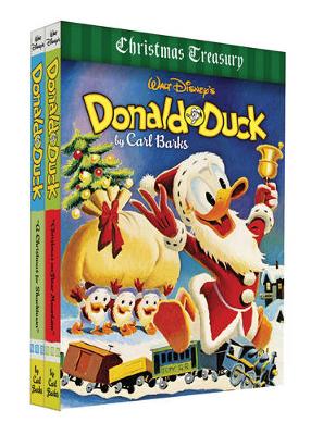 Book cover for Walt Disney's Donald Duck Holiday Gift Box Set: Christmas on Bear Mountain & a Christmas for Shacktown