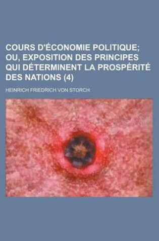 Cover of Cours D'Economie Politique (4)