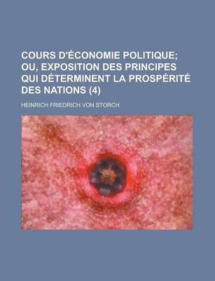 Book cover for Cours D'Economie Politique (4)