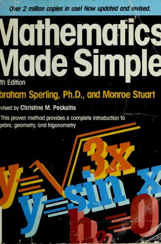 Cover of Mathematics Made Simple