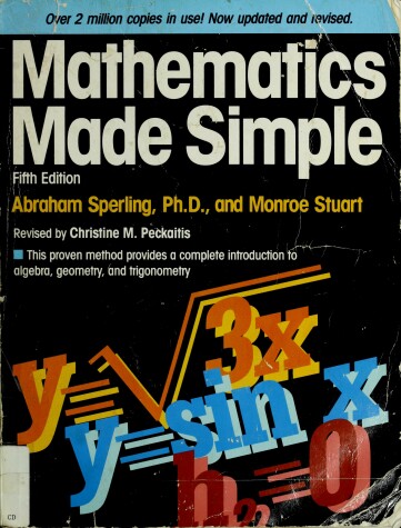 Book cover for Mathematics Made Simple