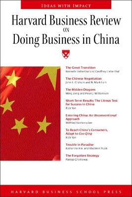 Book cover for Harvard Business Review on Doing Business in China