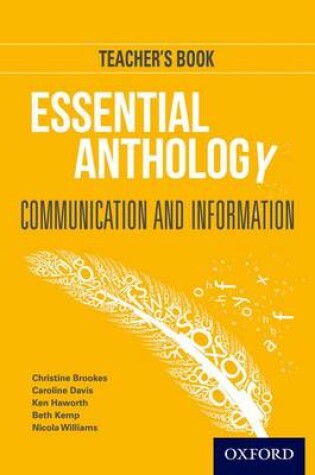 Cover of Essential Anthology: Communication and Information Teacher Book