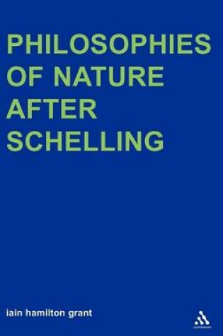 Cover of Philosophies of Nature after Schelling