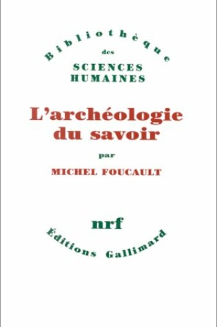 Cover of Archeologie Du Savoir