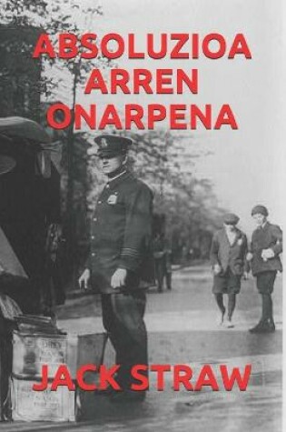 Cover of Absoluzioa Arren Onarpena