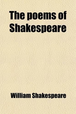 Book cover for The Poems of Shakespeare