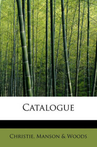 Cover of Catalogue