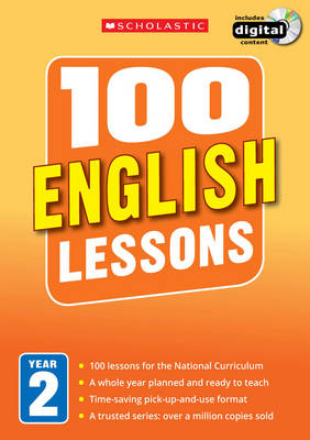 Book cover for 100 English Lessons: Year 2