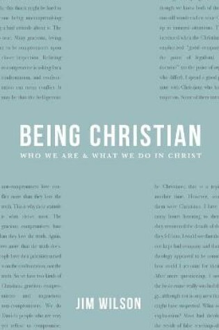 Cover of Being Christian