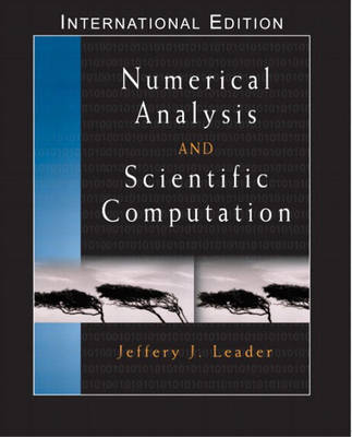 Book cover for Numerical Analysis and Scientific Computation