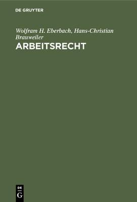 Book cover for Arbeitsrecht