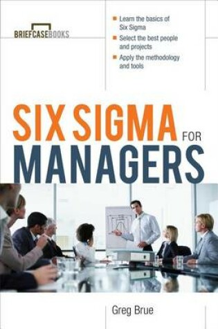 Cover of Six SIGMA for Managers