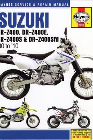 Cover of Suzuki Dr-Z400, Dr-Z400E, Dr-Z400S & Dr-Z400Sm ('00 To '10)