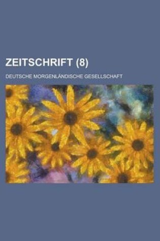Cover of Zeitschrift (8 )