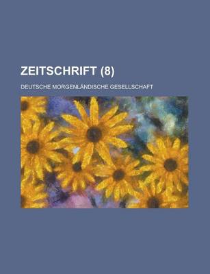 Book cover for Zeitschrift (8 )