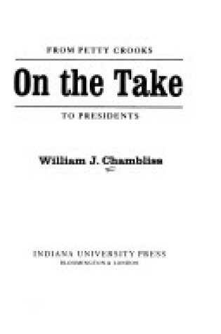 Cover of On the Take