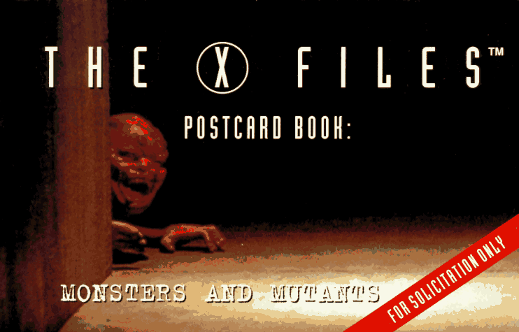 Book cover for The X-Files Postcard Book