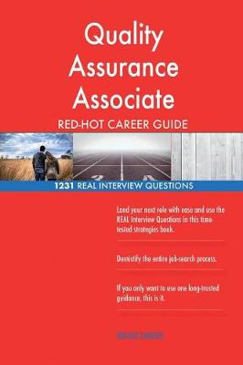 Book cover for Quality Assurance Associate Red-Hot Career Guide; 1231 Real Interview Questions