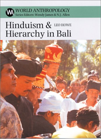 Cover of Hinduism & Hierarchy in Bali