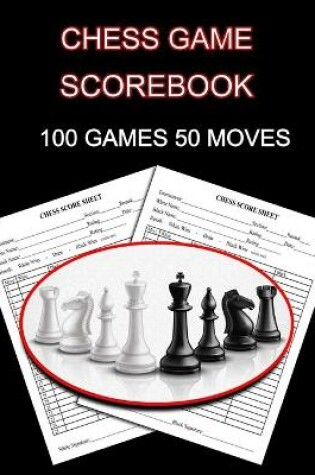 Cover of Chess Game Scorebook