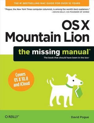 Book cover for OS X Mountain Lion: The Missing Manual