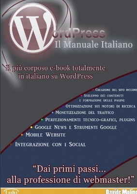 Book cover for Wordpress: il manuale italiano