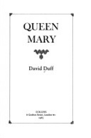Cover of Queen Mary
