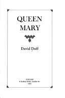 Book cover for Queen Mary