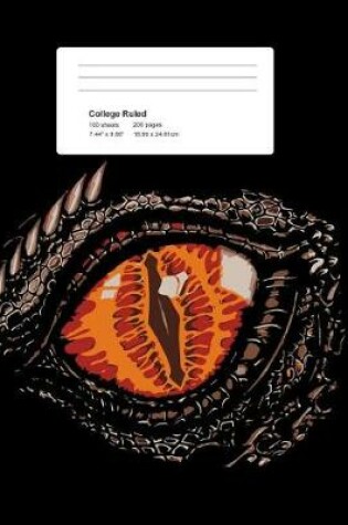 Cover of Dragon Eye Composition Notebook