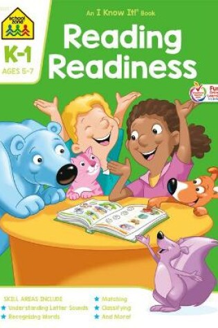 Cover of School Zone Reading Readiness Grades K-1 Workbook