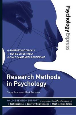 Book cover for Psychology Express: Research Methods eBook (Undergraduate Revision Guide)