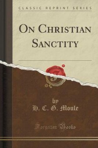 Cover of On Christian Sanctity (Classic Reprint)