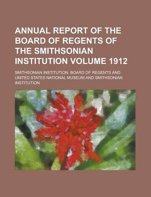 Book cover for Annual Report of the Board of Regents of the Smithsonian Institution (1857)