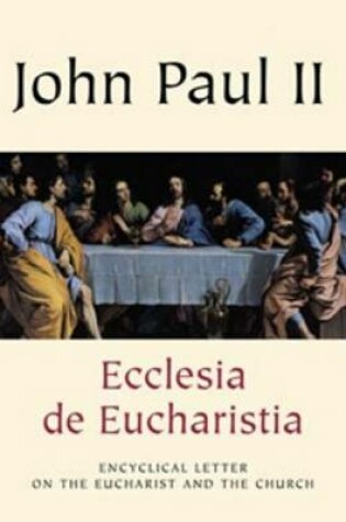 Cover of Ecclesia De Eucharistia