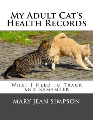 Book cover for My Adult Cat's Health Records