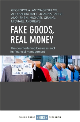 Book cover for Fake Goods, Real money