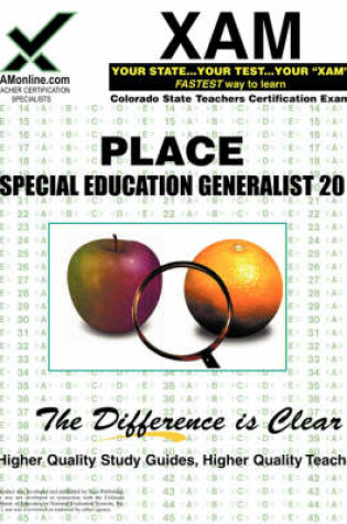 Cover of PLACE Special Education Generalist 20