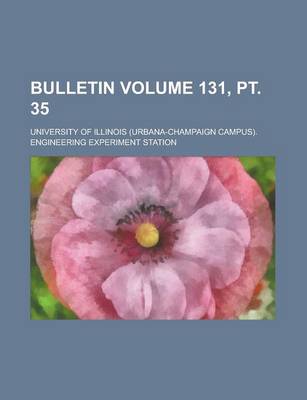 Book cover for Bulletin Volume 131, PT. 35